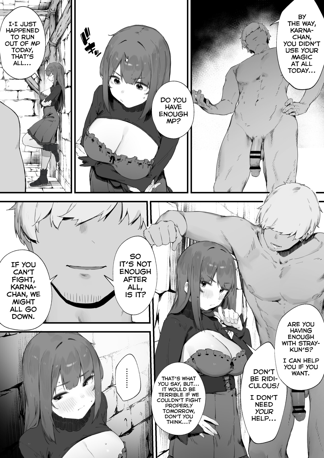 Hentai Manga Comic-Not enough MP due to the curse!! 1-5-Read-15